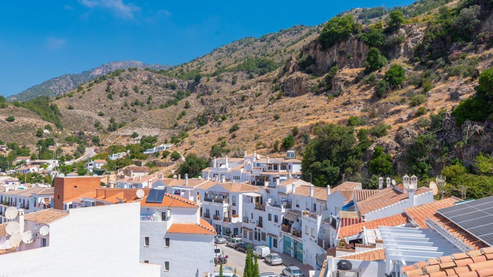 Casa Arcos De Almona Frigiliana By Ruralidays Villa Bagian luar foto