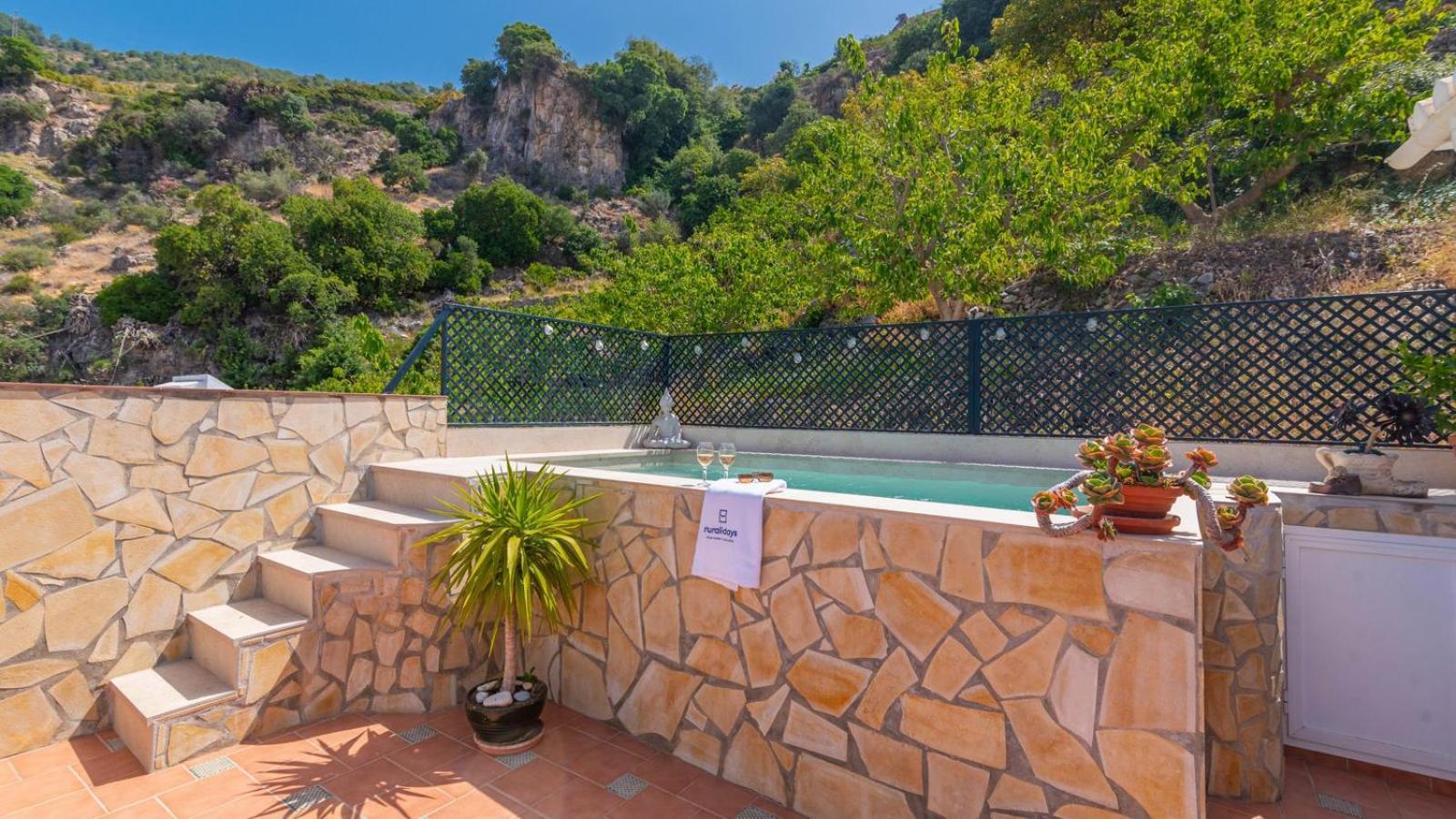 Casa Arcos De Almona Frigiliana By Ruralidays Villa Bagian luar foto